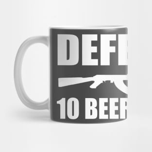 10 Beers Jim Mug